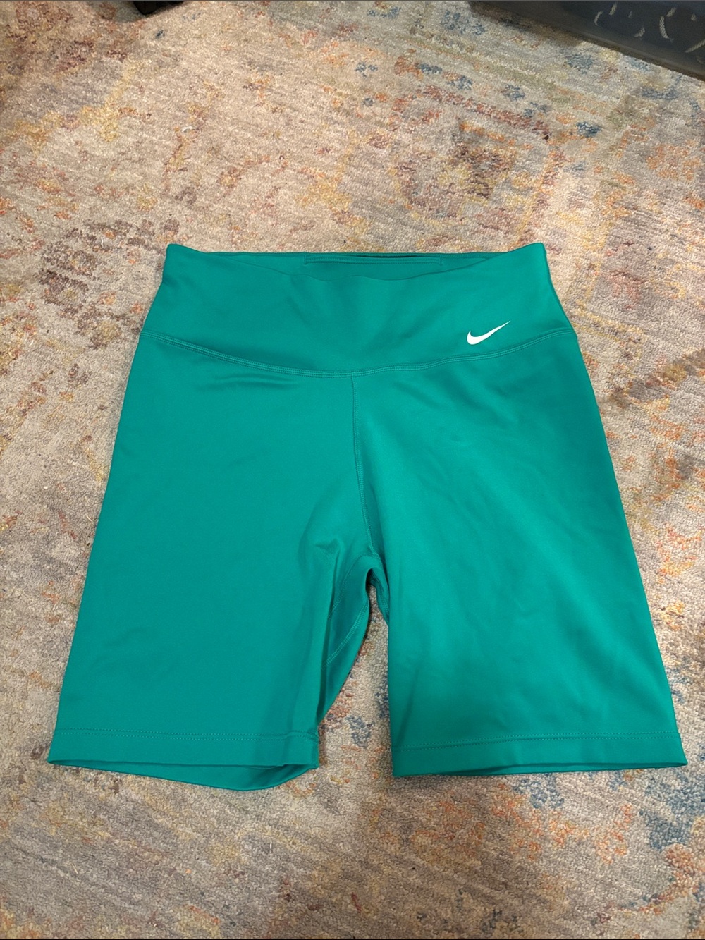 Nike Women’s Green High-Rise Running shorts
